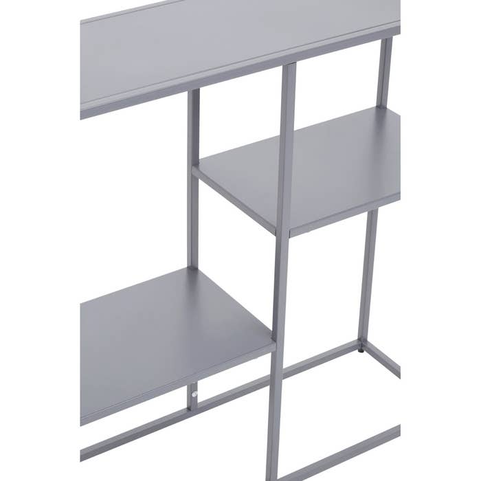 Grey Metal Multi Shelf Unit