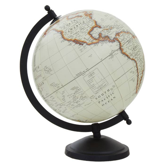 Black Frame Globe