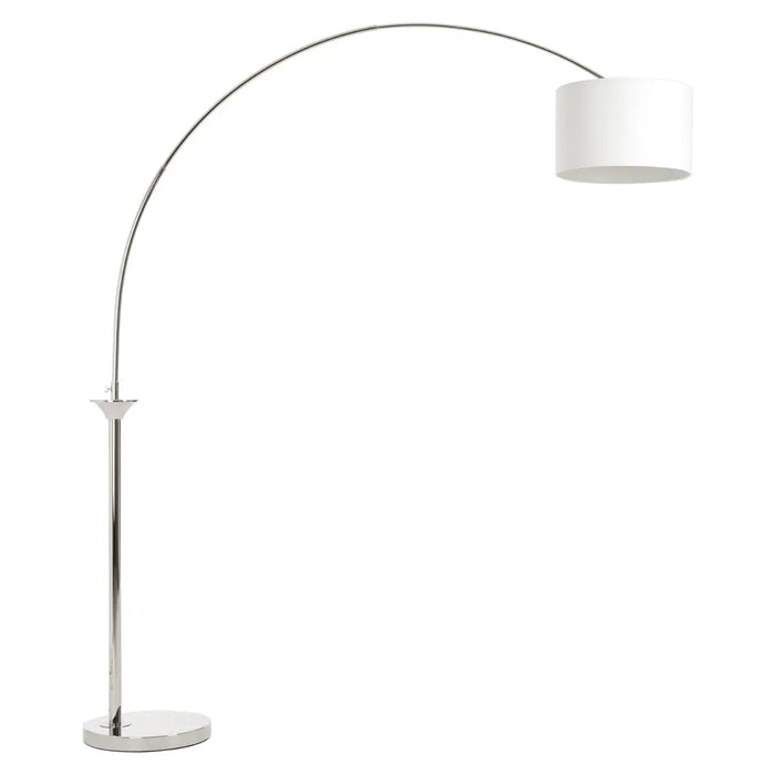 Arc Floor Lamp - Nickel Finish