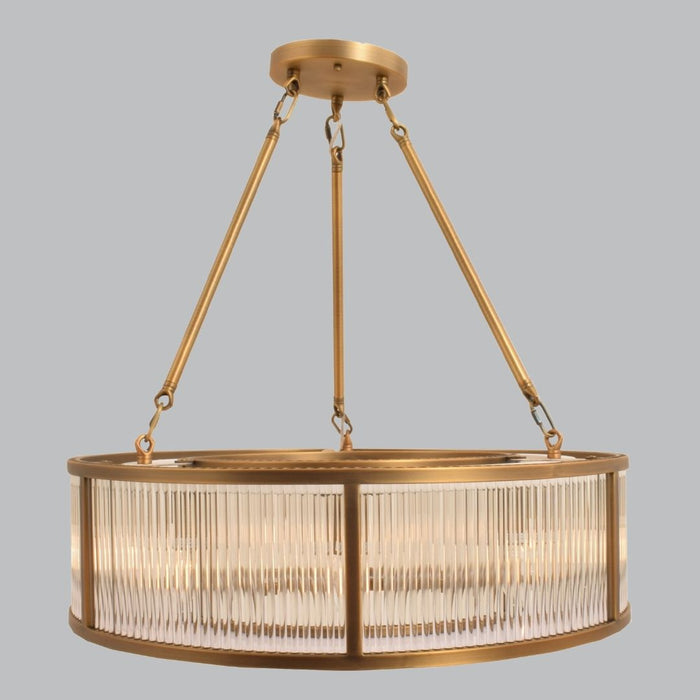 Dusk Antique Brass Finish Ceiling Light