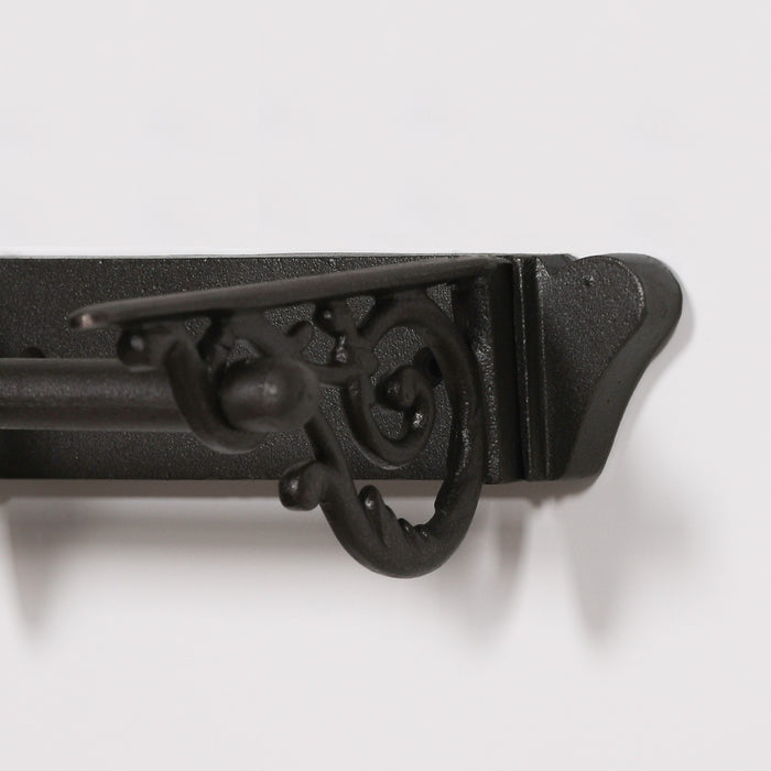 Cast Iron Scroll Toilet Roll Holder