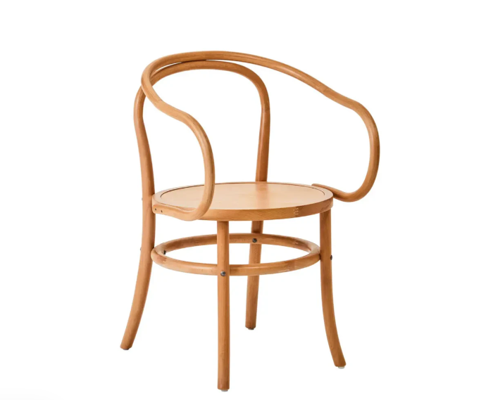 Thonet Natural Beech Wood Dining Chair