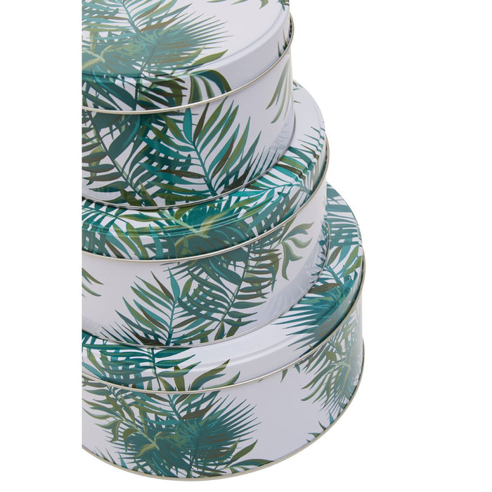 Palm Storage Tins (Set of 3)